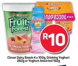 Pick n Pay Clover Dairy Snack offer