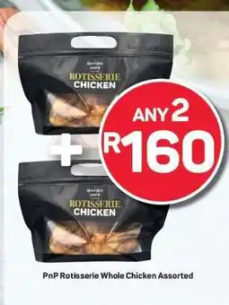 Pick n Pay PnP Rotisserie Whole Chicken Assorted offer