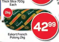 Pick n Pay ESKORT French Polony 2Kg offer