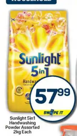 Pick n Pay Sunlight 5in1 Handwashing Powder Assorted offer