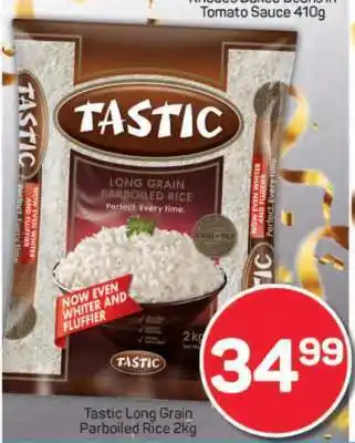 Pick n Pay Tastic Long Grain Parboiled Rice-2kg offer