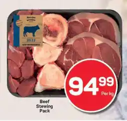 Pick n Pay Beef Stewing Pack offer