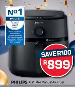 Pick n Pay Philips 6.2 Litre Manual Air Fryer offer