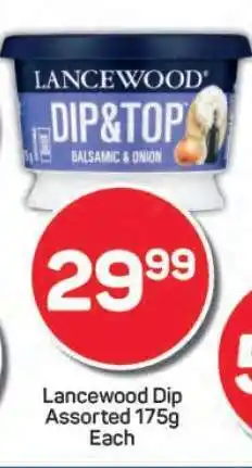 Pick n Pay Lancewood Dip Assorted 175g offer