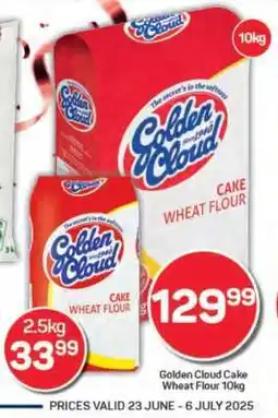 Pick n Pay Golden Cloud Cake Wheat Flour 10kg offer