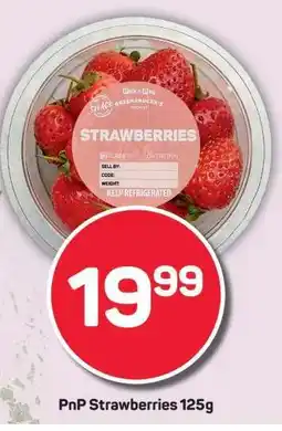Pick n Pay PnP Strawberries 125g offer