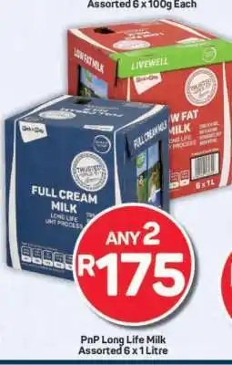 Pick n Pay PnP Long Life Milk offer