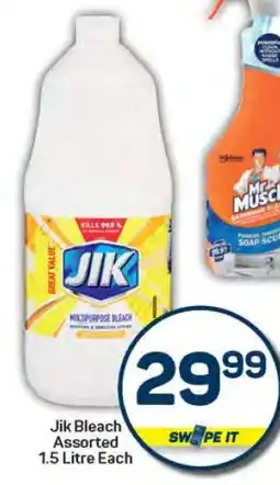 Pick n Pay Jik Bleach Assorted 1.5 Litre Each offer