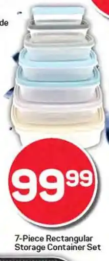 Pick n Pay 7-Piece Rectangular Storage Container Set offer
