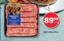 Pick n Pay Bulk Grabouw Wors offer