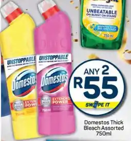 Pick n Pay Domestos Thick Bleach Assorted 750ml offer