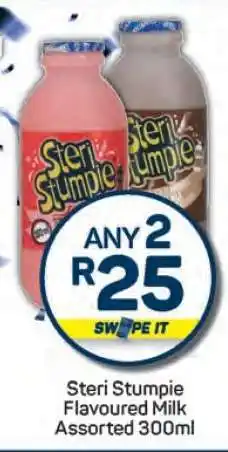Pick n Pay Steri Stumpie Flavoured Milk Assorted 300ml offer
