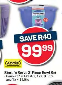 Pick n Pay Store ‘n Serve 3-Piece Bowl Set offer