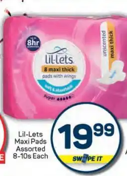 Pick n Pay Lil-Lets Maxi Pads offer