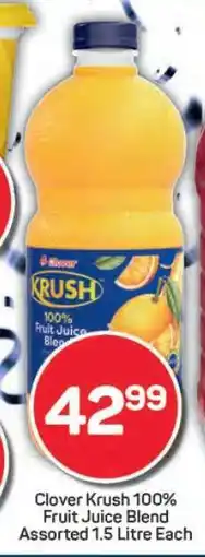 Pick n Pay Clover Krush 100 Fruit Juice Blend offer