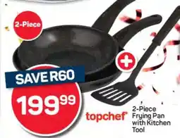 Pick n Pay topchef 2-Piece Frying Pan with Kitchen Tool offer