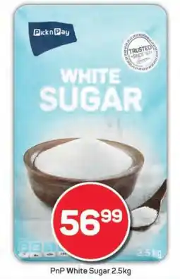 Pick n Pay PnP White Sugar 2.5kg offer