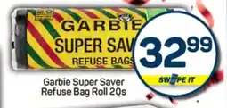 Pick n Pay Garbie Super Saver Refuse Bag Roll 20s offer