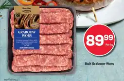 Pick n Pay Bulk Grabouw Wors offer