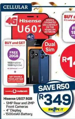 Pick n Pay Hisense U607 8GB offer
