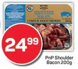 Pick n Pay PnP Shoulder Bacon 200g offer