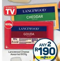 Pick n Pay Lancewood Cheese Assorted 600g offer