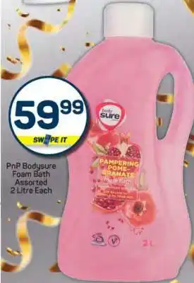 Pick n Pay PnP Bodysure Foam Bath Assorted offer
