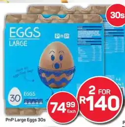 Pick n Pay Hypermarket PnP Large Eggs 30s offer