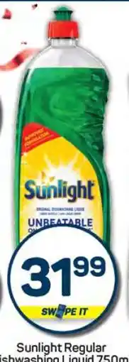 Pick n Pay Sunlight Regular Dishwashing Liquid 750ml offer