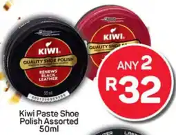 Pick n Pay Kiwi Paste Shoe Polish Assorted 50ml offer