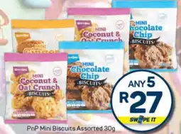 Pick n Pay PnP Mini Biscuits Assorted 30g offer