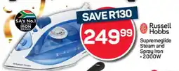 Pick n Pay Russell Hobbs Supremeglide Steam and Spray Iron offer
