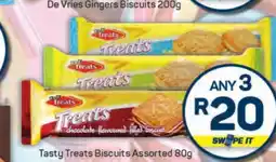 Pick n Pay Tasty Treats Biscuits Assorted 80g offer