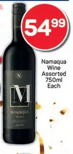 Pick n Pay Namaqua Wine offer