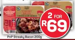 Pick n Pay Hypermarket PnP Streaky Bacon 200g offer