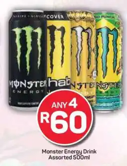 Pick n Pay Hypermarket Monster Energy Drink Assorted 500ml offer