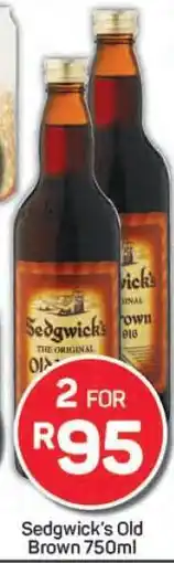 Pick n Pay Sedgwick's Old Brown 750ml offer
