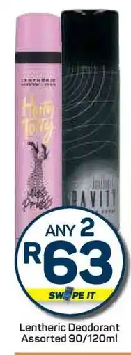 Pick n Pay Hypermarket Lentheric Deodorant offer