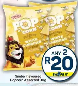 Pick n Pay Hypermarket Simba Flavoured Popcorn Assorted 90g offer
