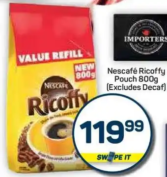 Pick n Pay Hypermarket Nescafé Ricoffy Pouch 800g offer