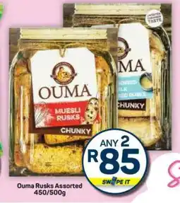 Pick n Pay Hypermarket Ouma Rusks Assorted offer