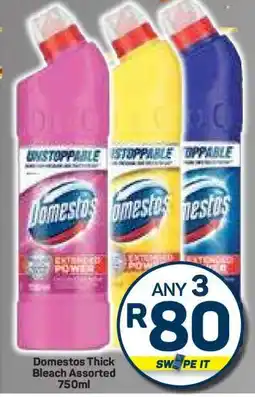 Pick n Pay Hypermarket Domestos Thick Bleach Assorted offer