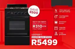 OK Furniture UGO16BI-1 600MM GAS STOVE offer