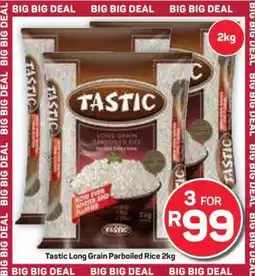 Pick n Pay Hypermarket Tastic Long Grain Parboiled Rice-2kg offer