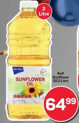 Pick n Pay Hypermarket PnP Sunflower Oil 2 Litre offer