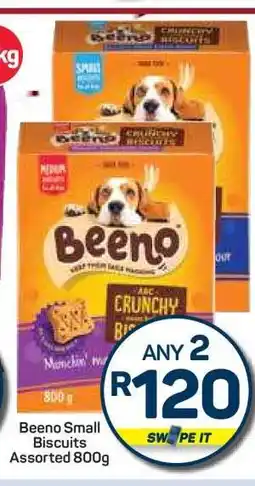 Pick n Pay Hypermarket Beeno Small Biscuits Assorted 800g offer