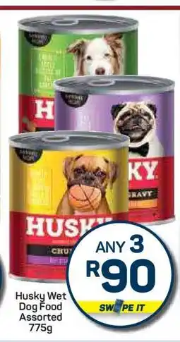 Pick n Pay Hypermarket Husky Wet Dog Food Assorted 775g offer