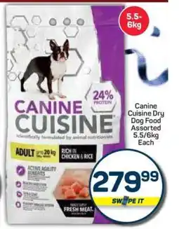 Pick n Pay Hypermarket Canine Cuisine Dry Dog Food Assorted offer