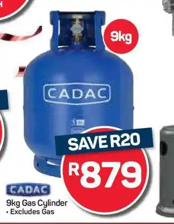Pick n Pay Hypermarket Cadac 9kg Gas Cylinder offer