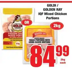 Boxer GOLDI / GOLDEN RAY IQF Mixed Chicken Portions offer